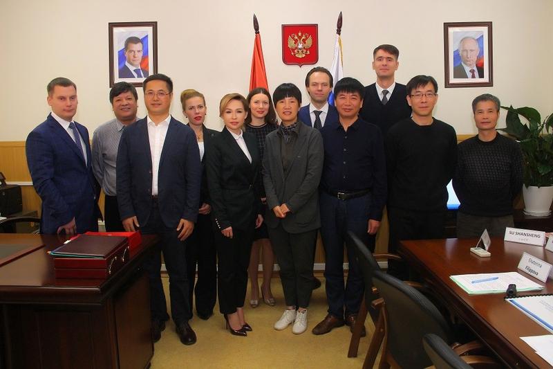 Состоялась встреча с китайской делегацией