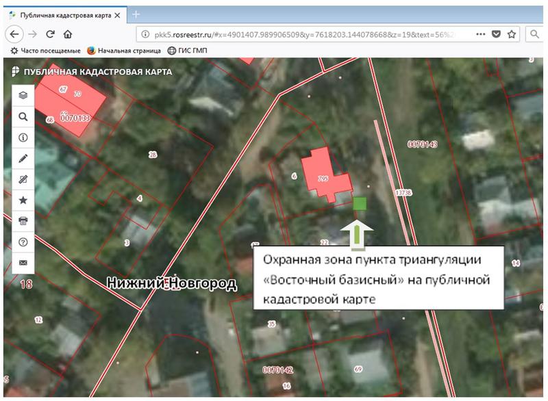 Как узнать, попадает ли земельный участок в охранную зону геодезического пункта