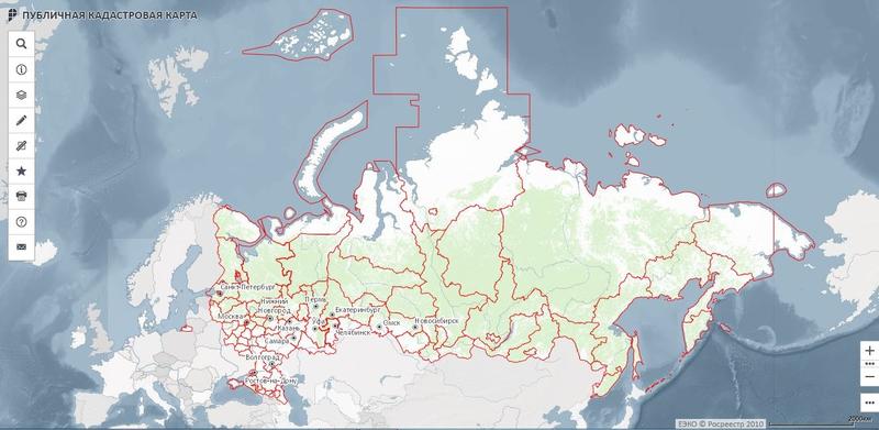 Публичной кадастровой картой пользоваться просто и удобно