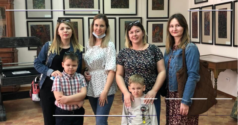 В преддверии 76-летия Победы в Великой Отечественной войне, Молодежный совет посетил выставку «Сталинград глазами Ф.Л. Мулляра»