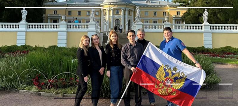 Представители Молодёжного совета Подмосковного Росреестра приняли участие в акции «Моя Россия- из прошлого в будущее»