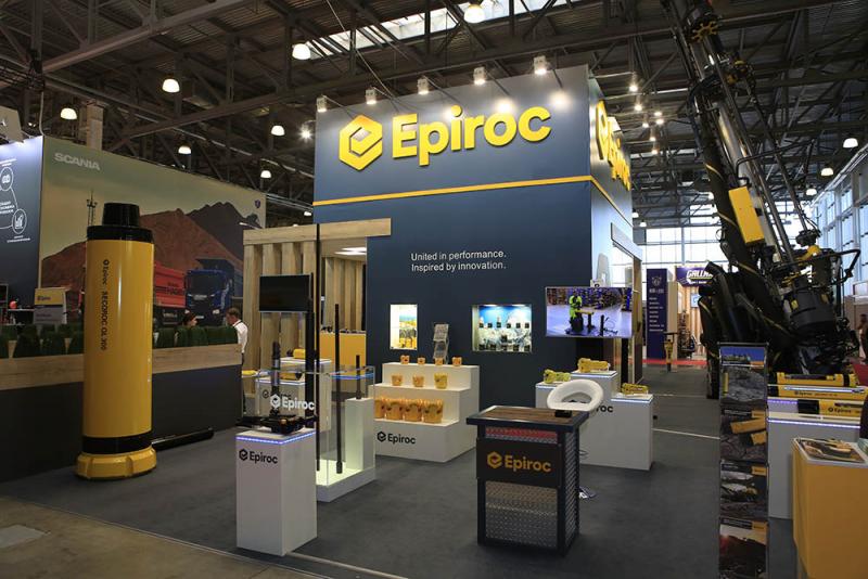Компания «Эпирок» представила оборудование последнего поколения на MiningWorld Russia 2019