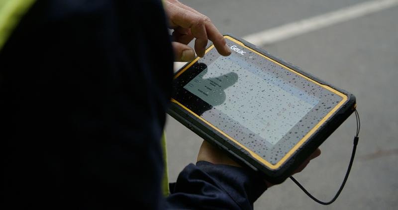 Новый планшет от Getac, ZX70-Ex, идеальный прибор для оптимизации операций газораспределительной сети