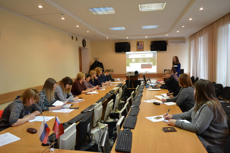 На занятия в Управление Росреестра приехали представители  Красноармейского района