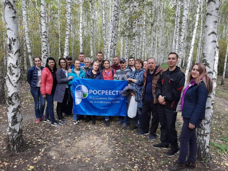 Алтайский Росреестр за Зеленую Россию