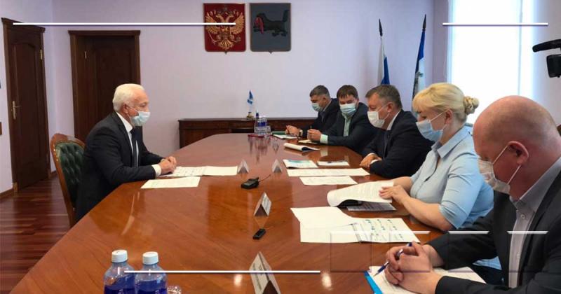 Руководитель Росреестра Иркутской области обсудил с губернатором Иркутской области Игорем Кобзевым актуальные вопросы в сфере земли и недвижимости