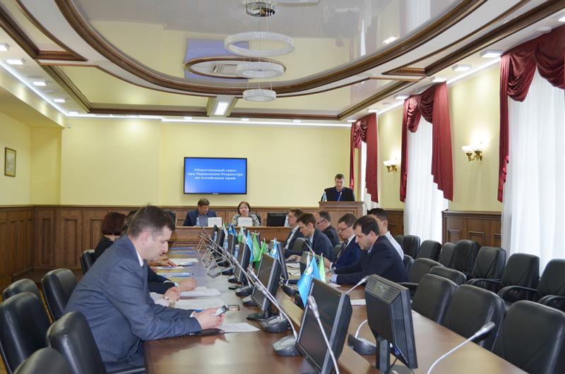 Общественный совет при Управлении Росреестра по Алтайскому краю рассмотрел новые возможности сотрудничества