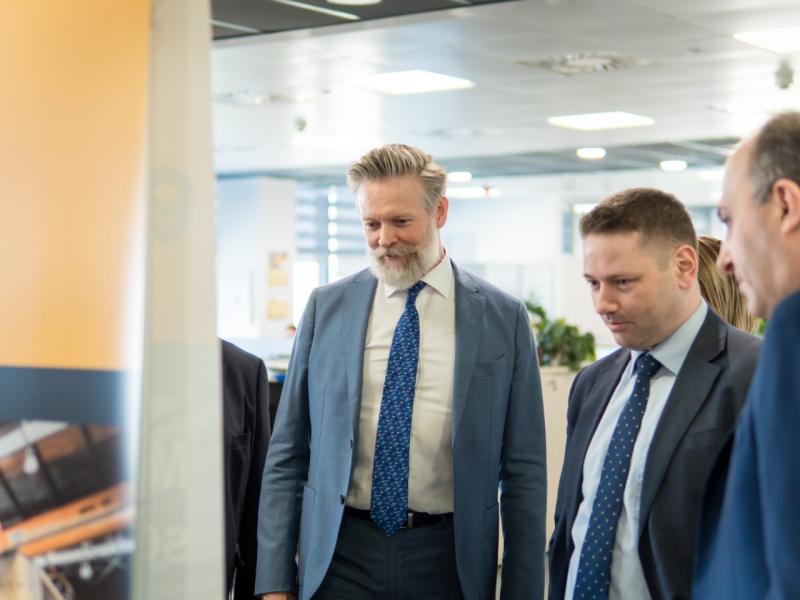 Московский офис компании «Эпирок» посетила делегация Посольства Швеции
