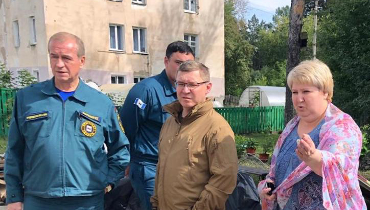 Владимир Якушев поручил усилить работы на ремонте школы №6 в Тулуне